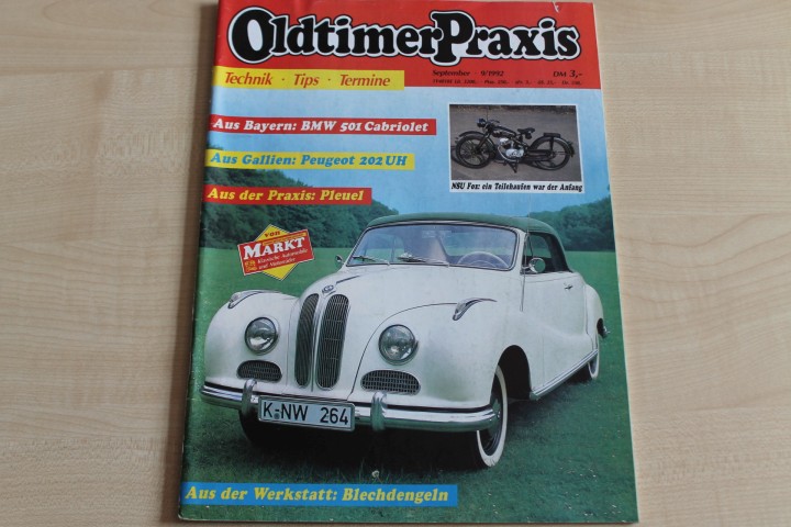 Oldtimer Praxis 09/1992